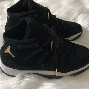 Black & Gold Jordan’s